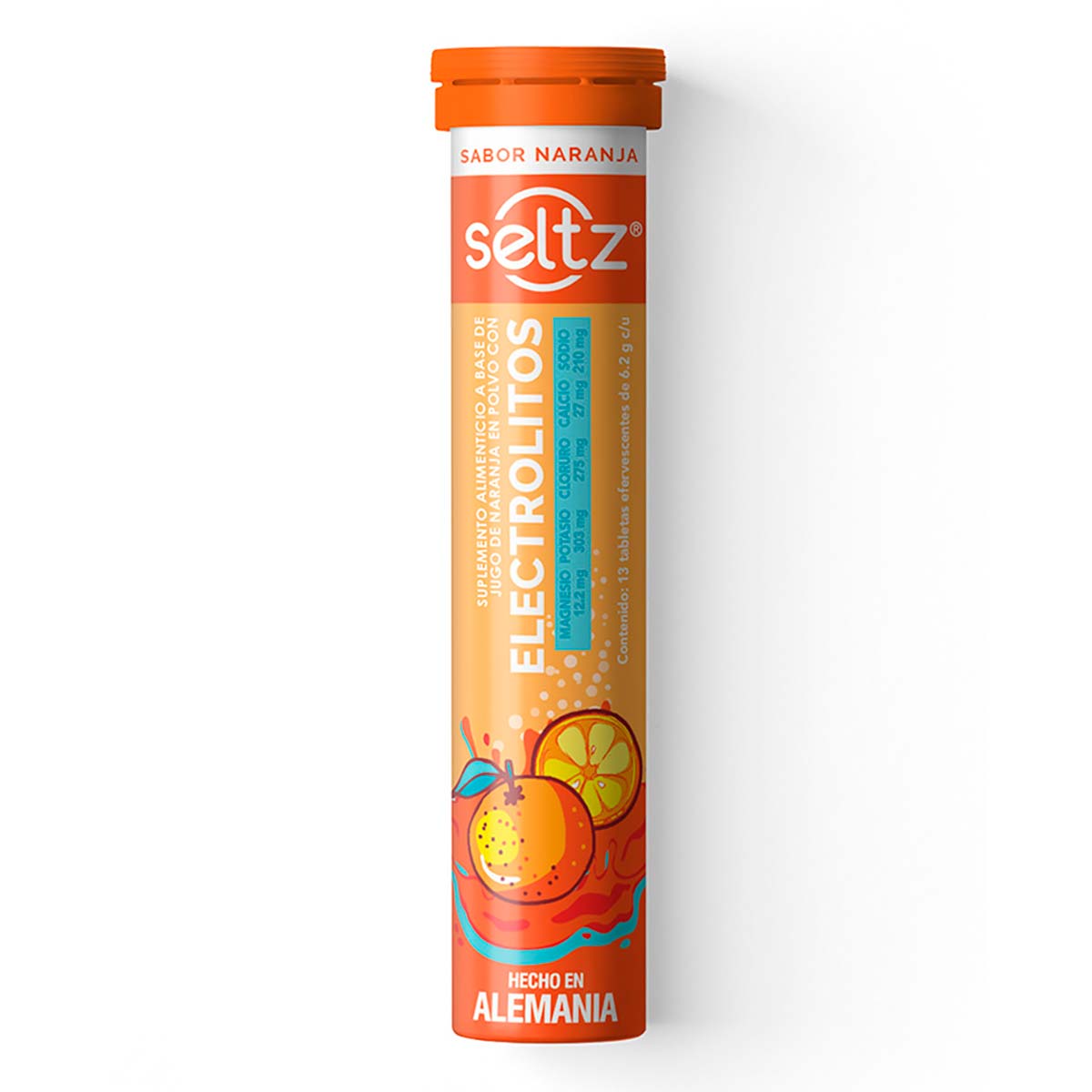 ELECTROL EFERV NARANJA 13 TAB 81 MG