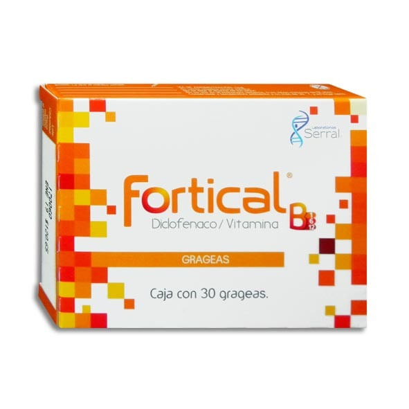 FORTICAL SIMPLE 30 GRAG 50/50/50/.25 MG – Distribuidora Sta María