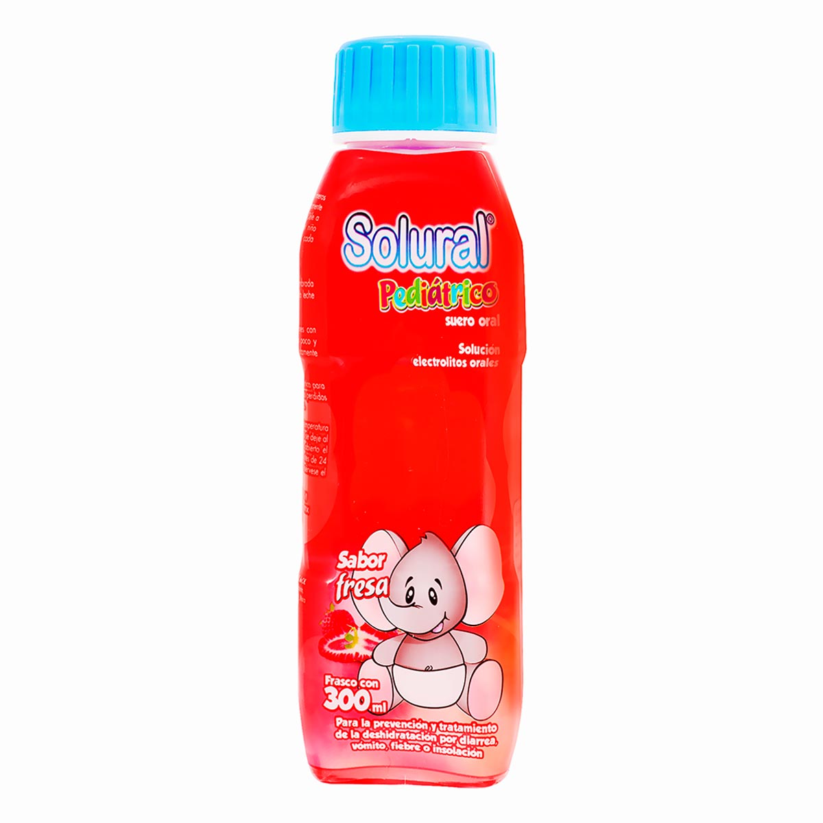 SOLURAL PEDIATRICO FRESA 1 SOL 300 ML