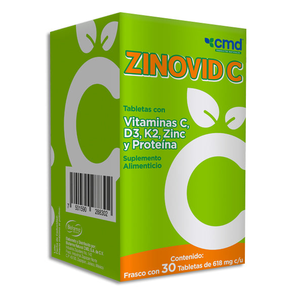 ZINOVID C 30 TAB 618 MG