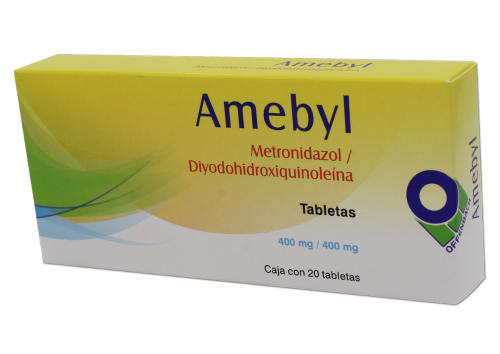 AMEBYL 20 TAB 400/400 MG – Distribuidora Sta María