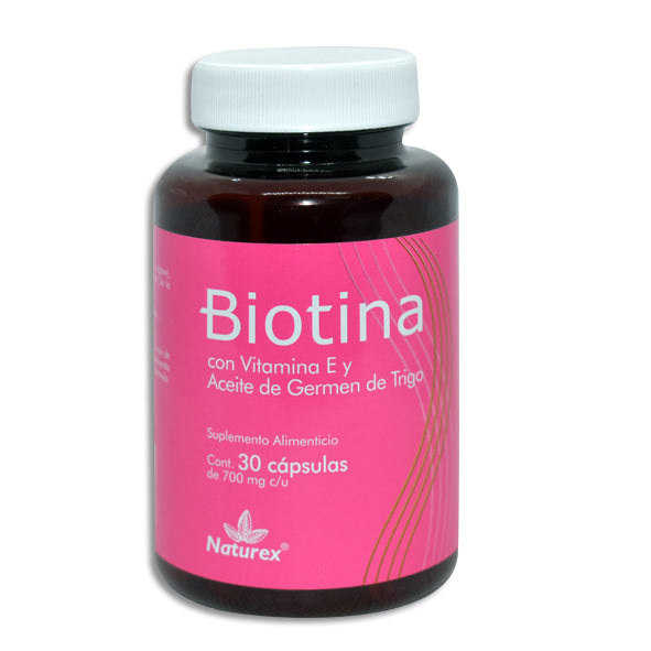 BIOTINA 30 CAP 700 MG