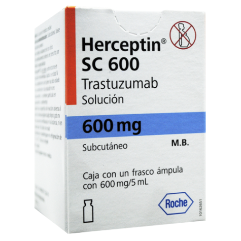 Herceptin SC 600 ampolleta C/1 5 ml ( Trastuzumab )