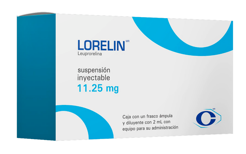 Lorelin 11.25 mg ( Leuprorelina ) Suspensión Inyectable 2 mL