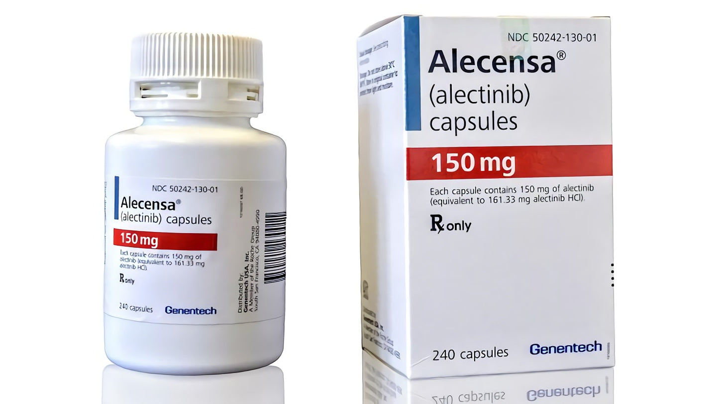Alecensa ( Alectinib ) 150 mg Caja C/4 Cajas C/56 Cápsulas