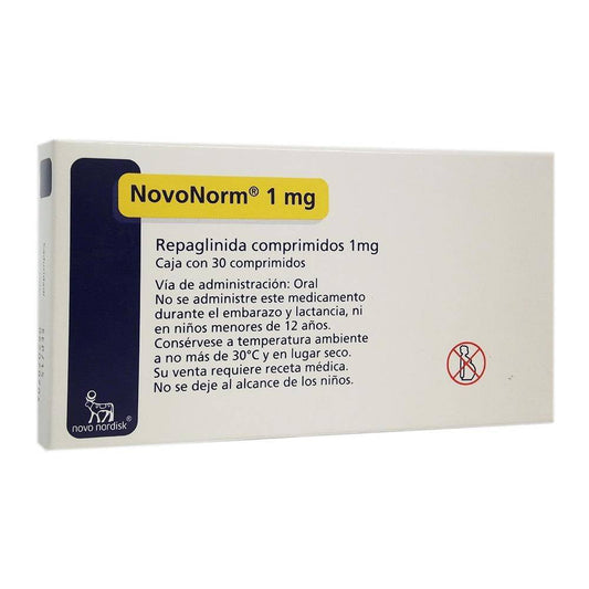 Novonorm 1mg 30 tbl