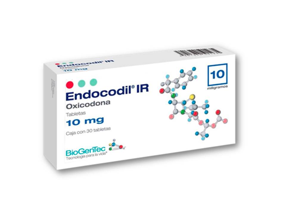 ENDOCODIL IR 10MG