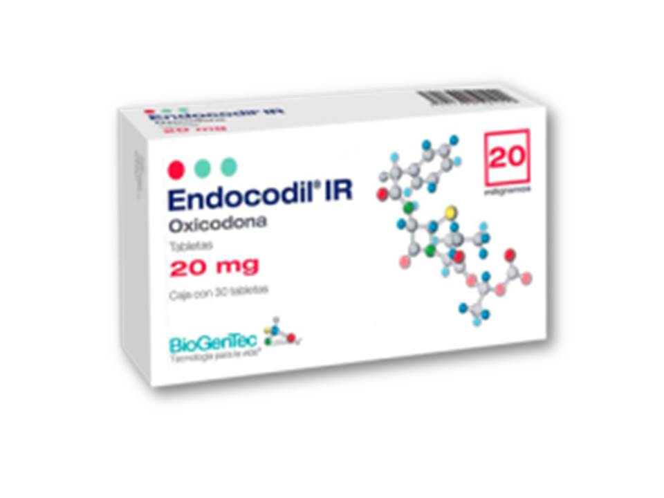 ENDOCODIL IR 20MG