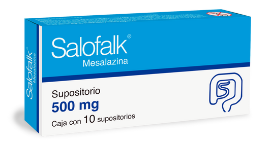 SALOFALK 500 MG SUPOSITORIOS