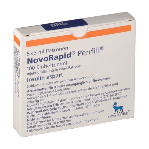 Novorapid penfill 5x3 ml