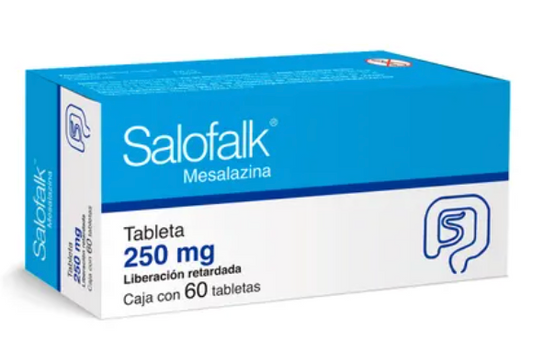 SALOFALK TABLETAS 250 MG.