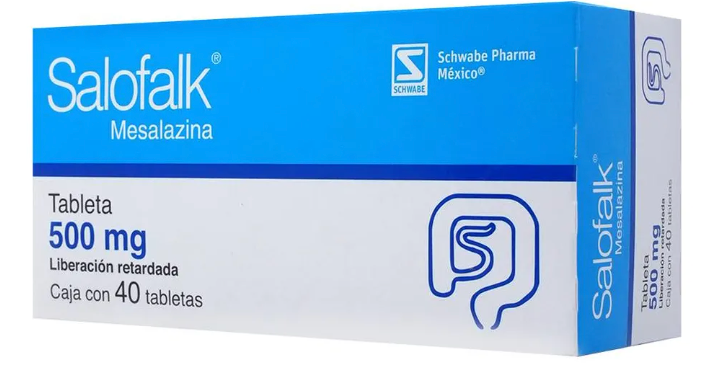 SALOFALK TABLETAS 500 MG.