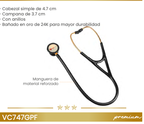 Estetoscopio golden