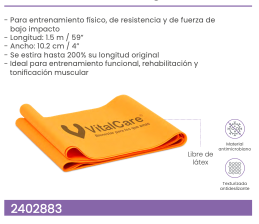 Banda de resistencia 2.2 kg