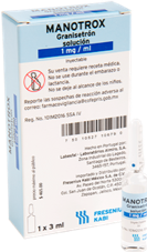 GRANISETRON MANOTROX 1 MG/ML SOL INYEC.