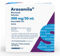 RITUXIMAB ARASAMILA 500 MG/50 ML SOL INY – Distribuidora Sta María