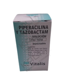 PIPERACILINA Y TAZOBACTAM 4G/0.5 INYEC.