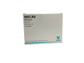 MESNA MECAV400 MG/4ML.