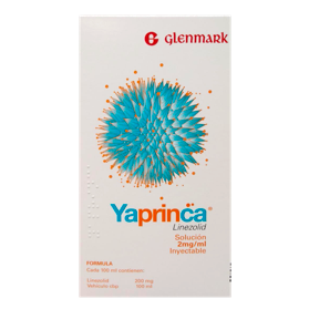 LINEZOLID YAPRINCA  2MG INYECT. GLENMARK