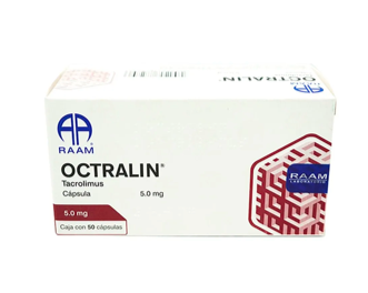 TACROLIMUS OCTRALIN 5 MG CAJA C/100 CAPS