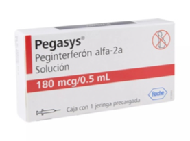 PEGINTERFERON ALFA 2A PEGASYS 180 UG/0.05ML.