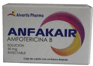 AMFOTERICINA B ANFAKAIR 50 MG SOL INYEC