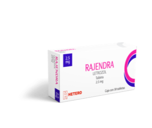 LETROZOL RAJENDRA 2.5 MG C/30 TABS.