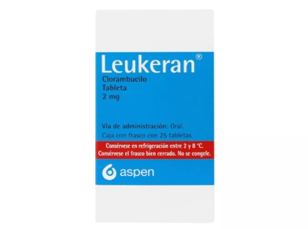 CLORAMBUCILO LEUKERAN 2 MG C/25 TABS.