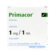 MILRINONA FIBRALINA 1MG/1ML INYECTABLE