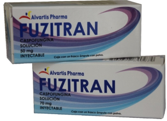 CASPOFUNGINA FUZITRAN 50 MG SOL. INYECT