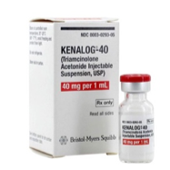 TRIAMCINOLONA 40 MG KENALOG BRISTOL-MYRS