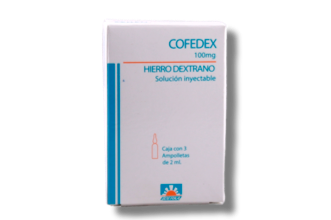 HIERRO DEXTRAN COFEDEX SOL. INYEC. 100MH/2ML C/3 AMP