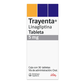 LINAGLIPTINA TRAYENTA 5 MG C/30 TABS LILLY