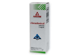 CLORANFENICOL SOLUCIÓN OFTÁLMICA 5 MG/ML