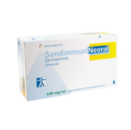 CICLOSPORINA SANDIMMUN NEORAL EMULSIÓN 100 MG/ML