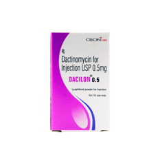 DACTINOMICINA DACILON 0.5 MG