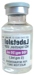 LABETALOL 100 MG/20 ML SOL INYECT