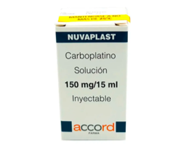 CARBOPLATINO NUVAPLAST 150 MG SOL INYEC.