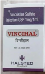 VINCRISTINA VINCIHAL 1 ML /1ML INYEC