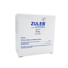 DAUNORUBICINA ZULEB 20 MG SOL