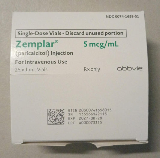 ZEMPLAR 5 MCG/ML