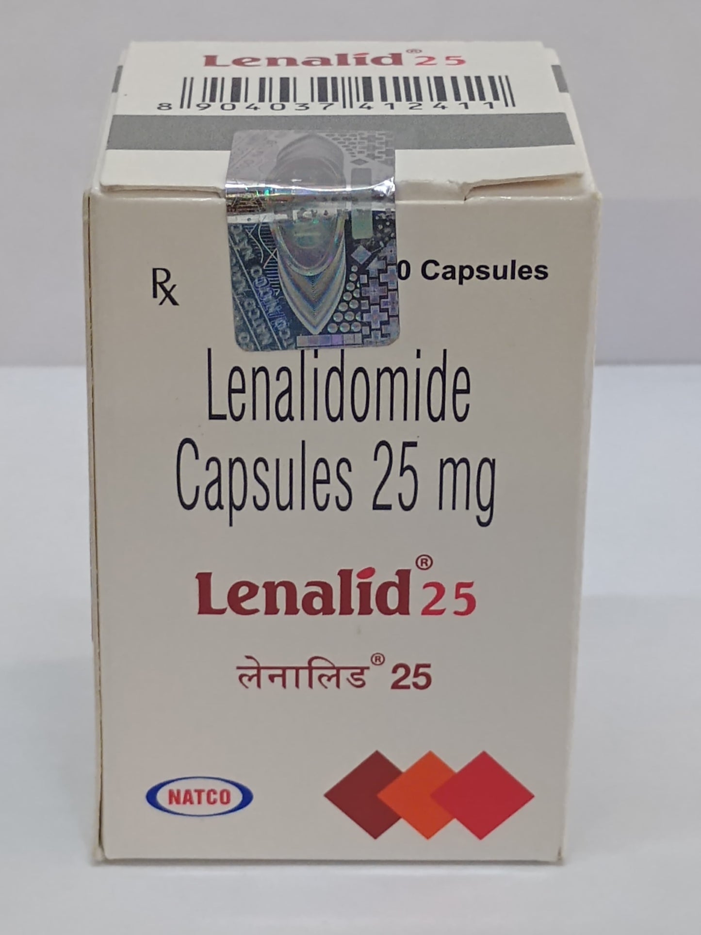 Lenalidomida 25 mg 30 capsulas
