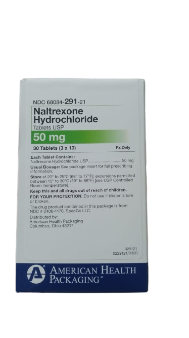 NALTREXONE 50 MG