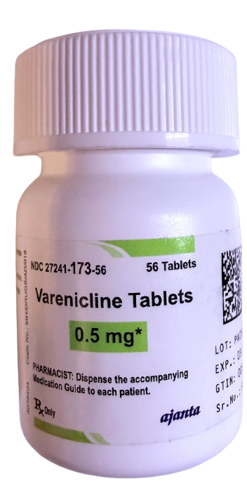 VARENICLINE 0.5 MG