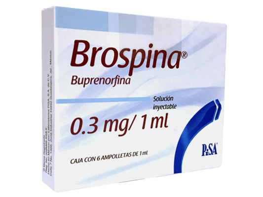 Brospina 0.3 mg Con 6 Ampolletas
