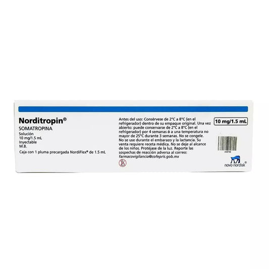 Norditropin Nordilet pluma 10mg/1.5ml 30 uds