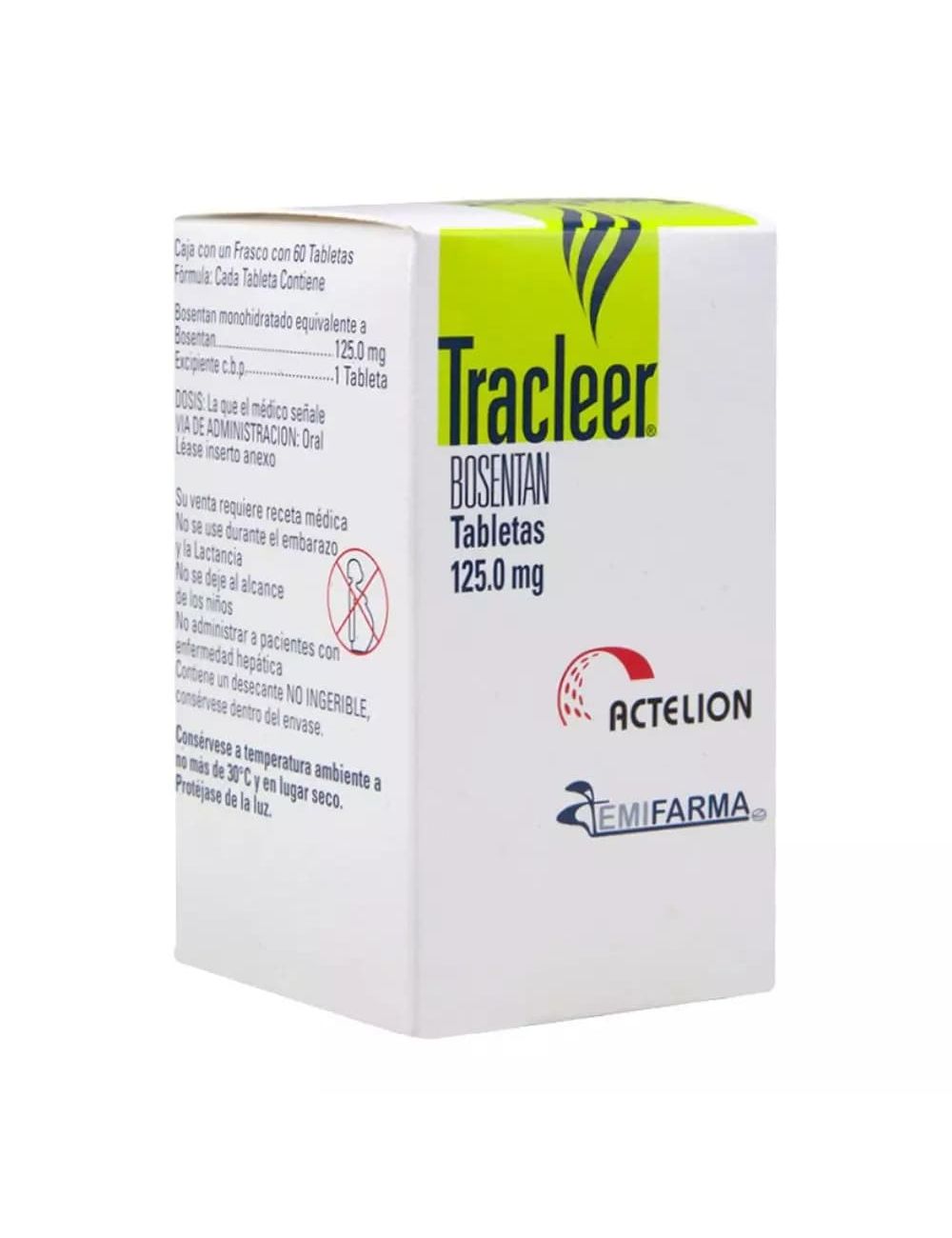 Tracleer 125 c/60 tabs