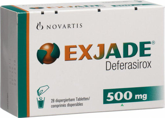 Exjade 28 tabs 500mg