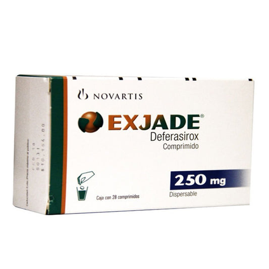 Exjade 28 tabs 250mg