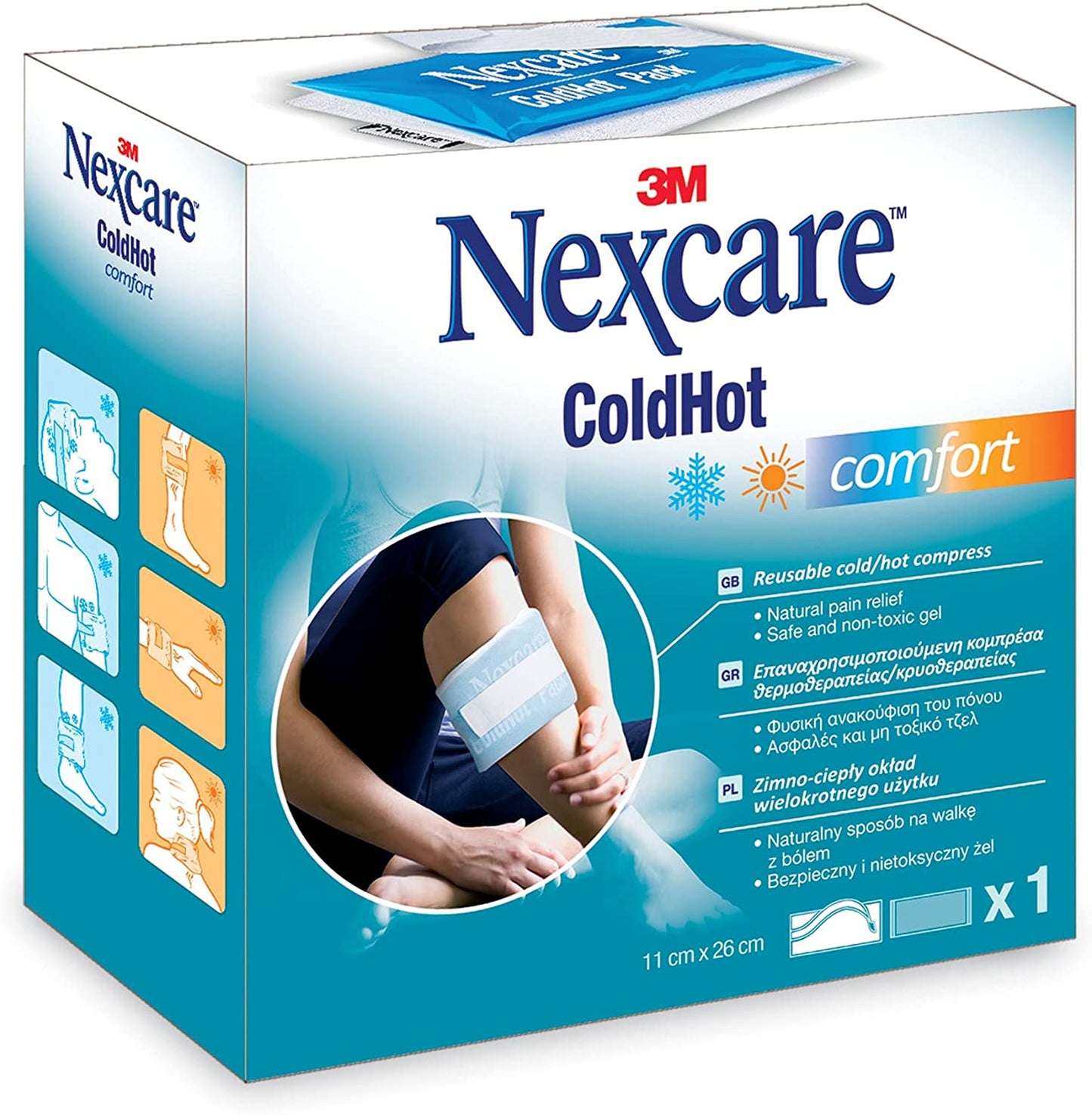Nexcare Coldhot terapia de frío-calor comfort